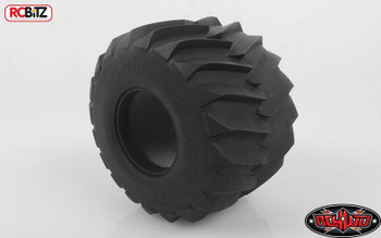 B&H 2.6" Monster Truck Clod Buster Tires inc foams RC4WD Z-T0018 Tamiya Tyre