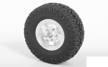 RC4WD Breaker 1.0" Beadlock Wheels Z-W0277 18th scale micro Aluminium 7mm Hex