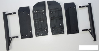 SSD Trail King Side Slider Set SSD00404 Smooth Sliders Skid SCX10 II 2