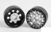 RC4WD Raceline Monster 1.7" Beadlock Wheels Silver Black Z-W0203 8 spoke rcBitzLtd