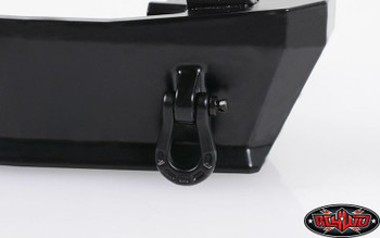 RC4WD Warn 1/10 D-Ring Shackle TOY METAL Black Eyelet Winch Hook Point Z-S1090
