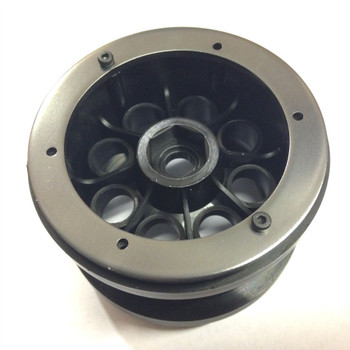 Axial 2.2 8 Hole Beadlock Scale Wheels 2 BLACK AX8097 inc rings and hardware RC