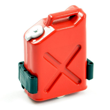 Fastrax Painted Fuel Jerry Fuel Can & Mount FAST2326R 1/10 scale 40x28x15mm