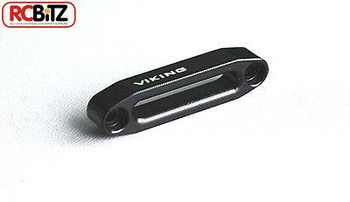 Viking 1/10 Aluminum Winch Fairlead with Mounting Hardware BLACK Z-S0280