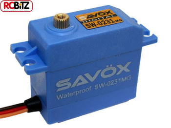Savox SW0231MG Waterproof High Torque STD Metal Gear Digital Servo SAV-SW0231MG