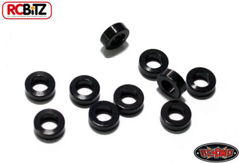 2mm Black Steel Spacer with M3 Hole 10 Suspension Links RC4WD Z-S0600 RC Washer