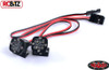 RC4WD 1/10 Baja Designs Squadron Pro LED Lights Z-E0066 BRIGHT 11v Reciever Plug