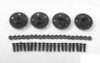 Narrow Stamped Steel Wheel Pin Mount 5 Lug 1.9" Wheels Z-S1941 RC4WD Deep