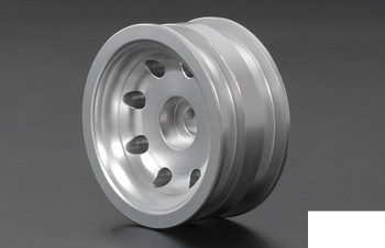 PRO GT Tractor Puller Aluminum Front Wheels RC4WD Z-W0164 SILVER 8 hole bearing
