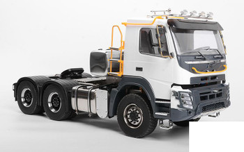 1/14 6x6 Nashorn Semi Truck (FMX) VV-JD00035 RC4WD Tractor unit 3 speed WHITE