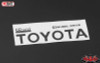 Metal Rear Emblem for TF2 Mojave Bed Body BLACK Sticker Decal Badge VVV-C0292