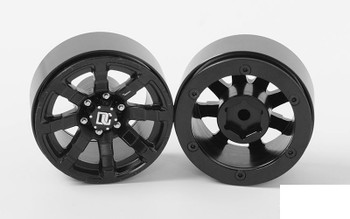 RC4WD Dick Cepek Matrix 1.7" Beadlock Wheels Z-W0248 6 Lug Black D90 Gelande 2