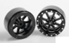 RC4WD Fuel Offroad Maverick 1.7" Beadlock Wheels Z-W0209 BLACK 8 Spoke RC