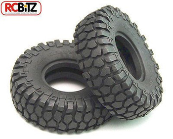 Rock Crusher X/T Tires 1.55 Scale Tyre Square Truck tread X3 comp RC4WD Z-T0053