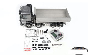 1/14 8x8 Forge Hydraulic Dump Truck VV-JD00058 RC4WD Tipper Semi Lorry Wagon