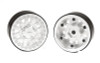 RC4WD KMC 1.7" Machete Beadlock Wheels Z-W0355 SILVER 6 twin wpoke w/ cent cap