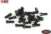 RC4WD Miniature Scale Hex Bolts M2.5 x 6mm BLACK Z-S0008