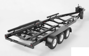 BigDog 1/10 Triple Axle Scale Boat METAL Trailer Z-H0011 Lights RC4WD TOY Ramps