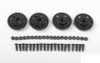 Narrow Stamped Steel Wheel Pin Mount 5 Lug 1.55" Landies Wheels Z-S1940 RC4WD
