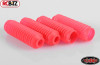 Super Scale Shock Boots RED 4 RUBBER Absorber Covers RC4WD Boot TOY Z-S0948