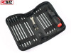 FASTRAX 19 in 1 RC Tool bag set METRIC Slot PH 6 Hex 4 Nut 5 8mm Spanner FAST607