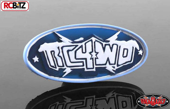 RC4WD Branded Logo Fridge Magnet Note holder Winter Logo Blue S-L0040