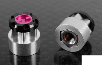 Scale Aisin Yota Style Hubs CHOOSE Front Rear & Tools  Threaded center caps[Front HUBS]