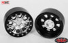 RC4WD Raceline Monster 2.2" Beadlock Wheels Z-W0174 Axial Bomber Silver / Black