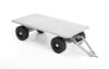 1/14 Forklift Trailer w/ Steering Axle VV-JD00037 RC4WD Metal Silver 231x106mm