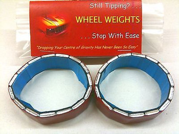 Axial WRAITH Wheel Weights 60g per 2.2 Wheel NOT NEED TO REMOVE TYRES to fit