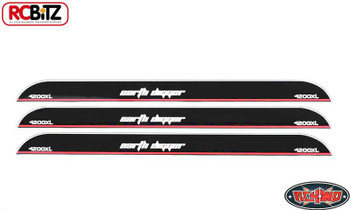 Earth Digger 4200XL Excavator Decal body Sticker Sheet 3 Logos RC4WD Z-L0041