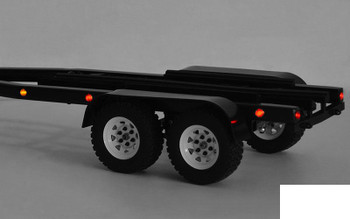 BigDog 1/10 Dual Axle Scale Boat METAL Trailer Z-H0006 Lights RC4WD TOY Ramps RC
