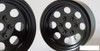 SSD 1.9" Steel 8 Hole Beadlock Wheels BLACK SSD00268 Traxxas TRX-4 TRX4 SCX102