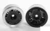 Black Mesh 1.55" Beadlock Wheels Z-W0103 RC4WD scale wheel G2 TF2 1.5" rcBitz