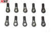 M3 Long Plastic Rod Ends 10 Axial Width Steel Balls 19mm long SSD00017 SSD