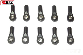 M3 Long Plastic Rod Ends 10 Axial Width Steel Balls 19mm long SSD00017 SSD