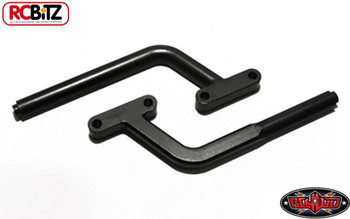 Front Bumper Supports for Axial Wraith CNC Machine Metal BLACK RC4WD Z-S0484