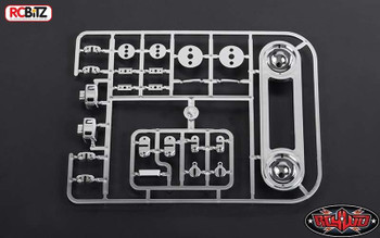 RC4WD Cruiser Chrome Accessories Parts Tree Light Buckets Grill Handle Z-B0075