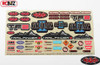 RC4WD Logo Decal Sheet Logo Emblem Sign Sticker TF2 G2 ARB Warn InterCo Z-S1274