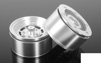 Scamp 1.55" Beadlock Wheels Z-W0152 RC4WD Small 8 Spoke Dish TF2 G2 Scale