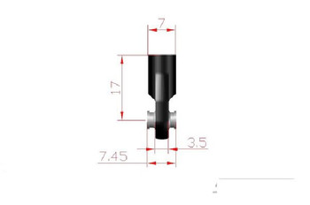 SSD M3 M4 Plastic Rod Ends (10) SSD00116 17mm M3 Ball M4 Shaft Suspension Link