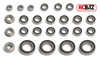 RC Bearings AXIAL Yeti COMPLETE set Rubber seals for long life ALL Bearing