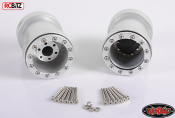 Universal Monster Truck Beadlock Wheels V2 For Clod Buster ALUMINIUM Z-W0004