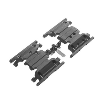 Skid Plates SCX10 II AX31379 Axial & SCX10 transmission mount base two options