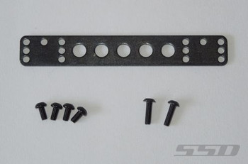 SSD Blazer Front Bumper for Vaterra Ascender CHROME inc harware SSD00031