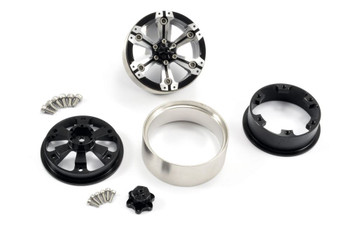 Fastrax 1.9  Heavy Duty Split 6-Spoke Alloy Beadlock Wheels (X2) FAST0145