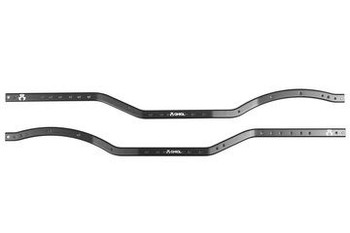 Chassis Rails (2) SCX10 II AX31418 Axial SCX102 SCX10II C-Channel all wheelbases