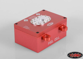 RC4WD Billet Aluminum Fuel Cell Radio Box RED TF2 Trail Finder G2 Gelande II