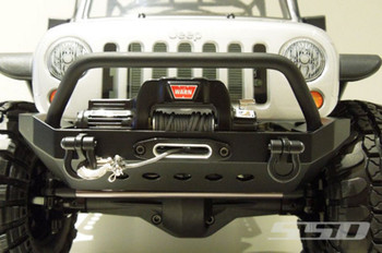 Rock Shield Front Bumper for Axial SCX10 Jeep etc With WINCH mounting SSD0012