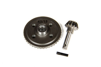 Axial SCX10 AX10 Wraith Yet Heavy Duty Bevel gear Set UNDERDRIVE 43t 13t AX30402